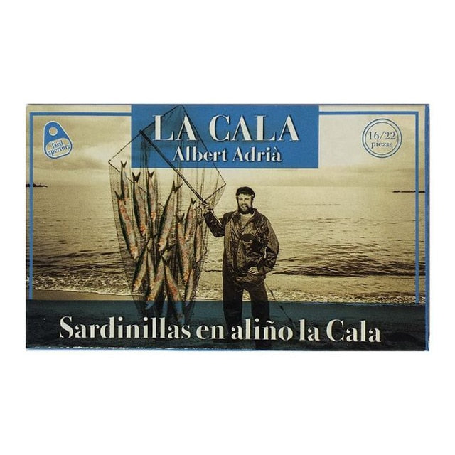 La Cala Albert Adrià Marinated Sardines – Spanish Conserva 86g