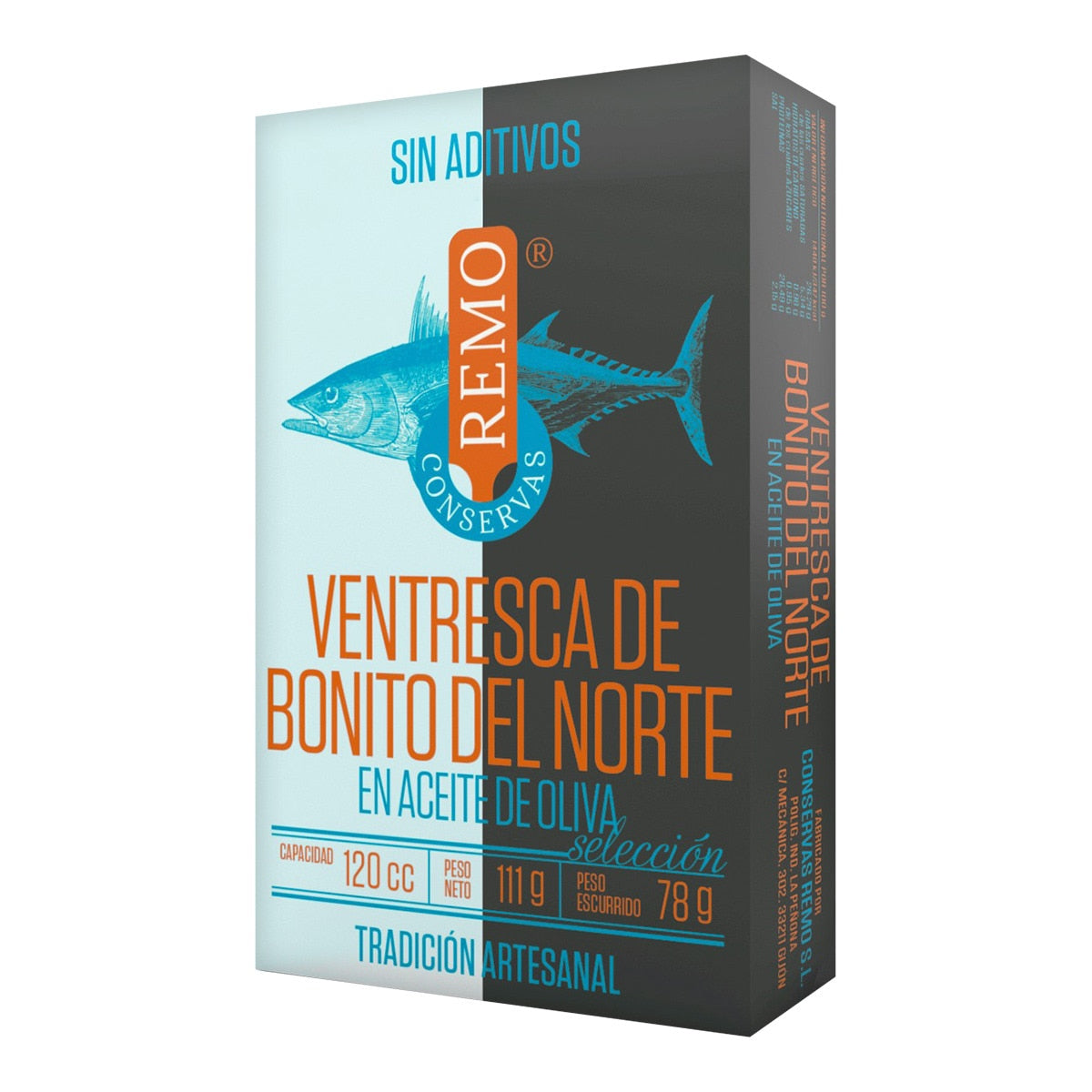 Remo Bonito Ventresca in Olive Oil – Spanish Canned Fish 111g