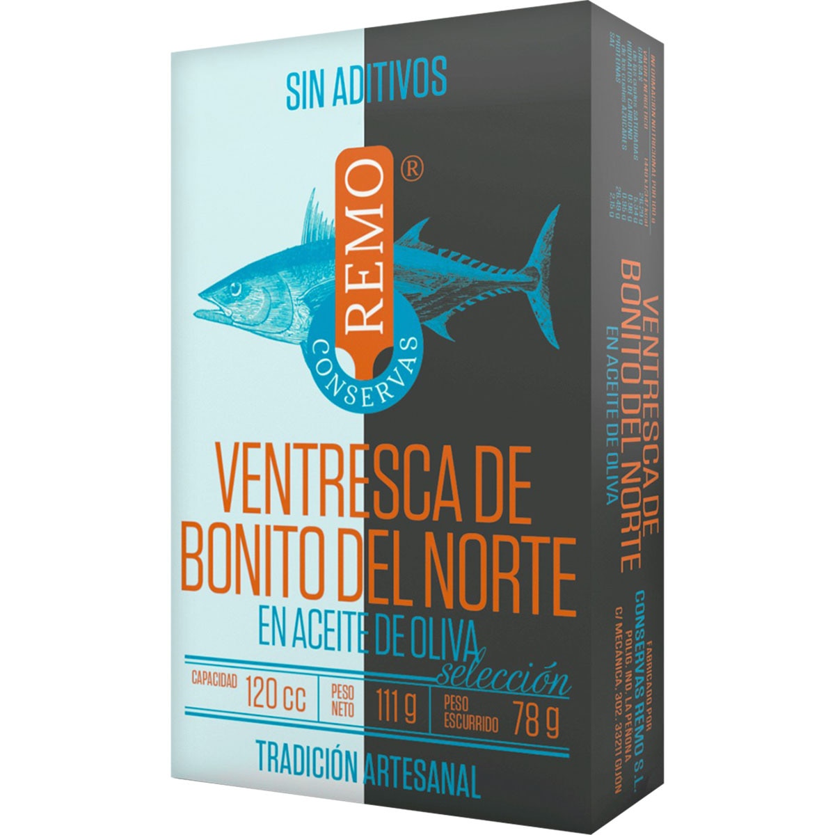 Remo Bonito Ventresca in Olive Oil – Spanish Canned Fish 111g