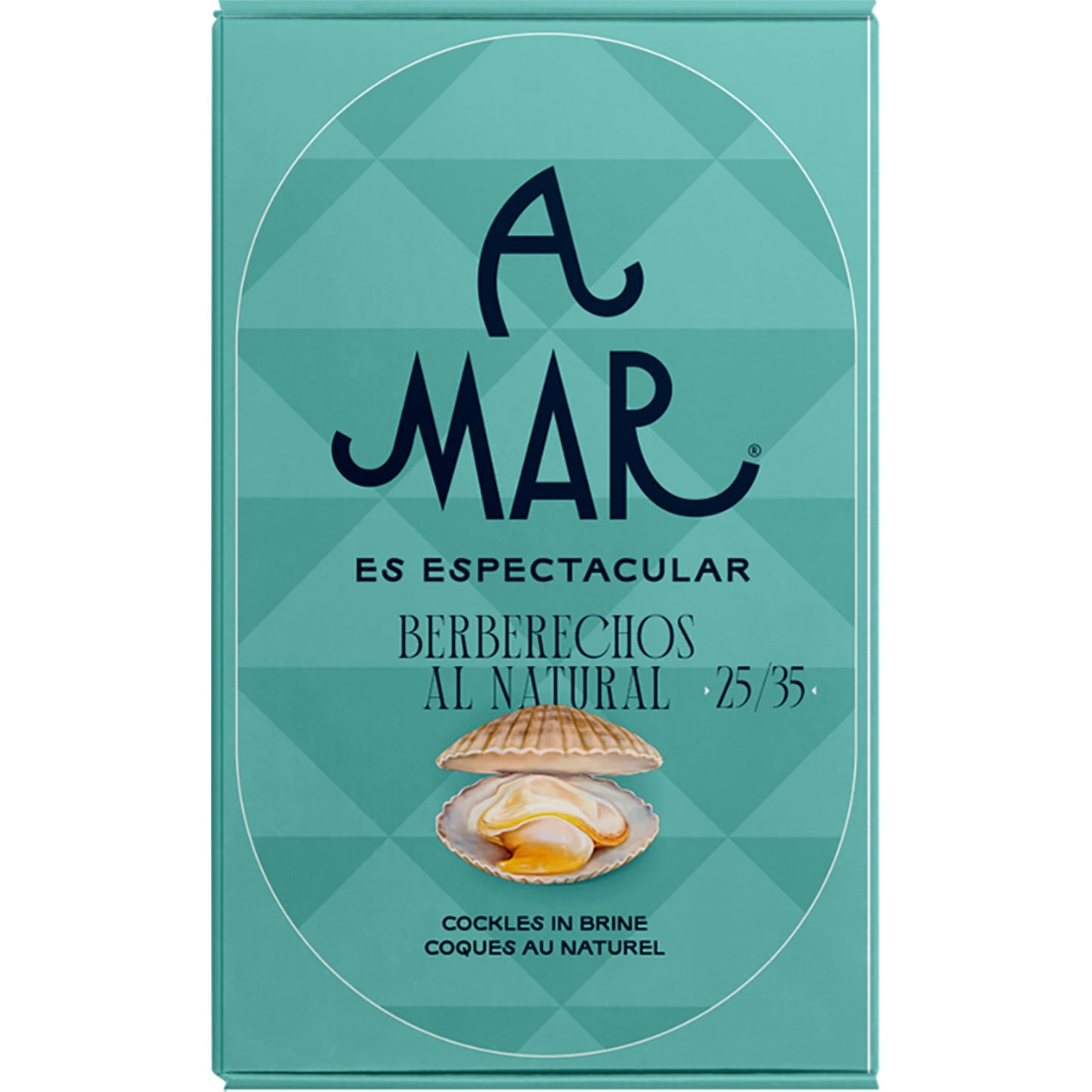A Mar Espectacular Cockles – Natural Spanish Conserva 111g