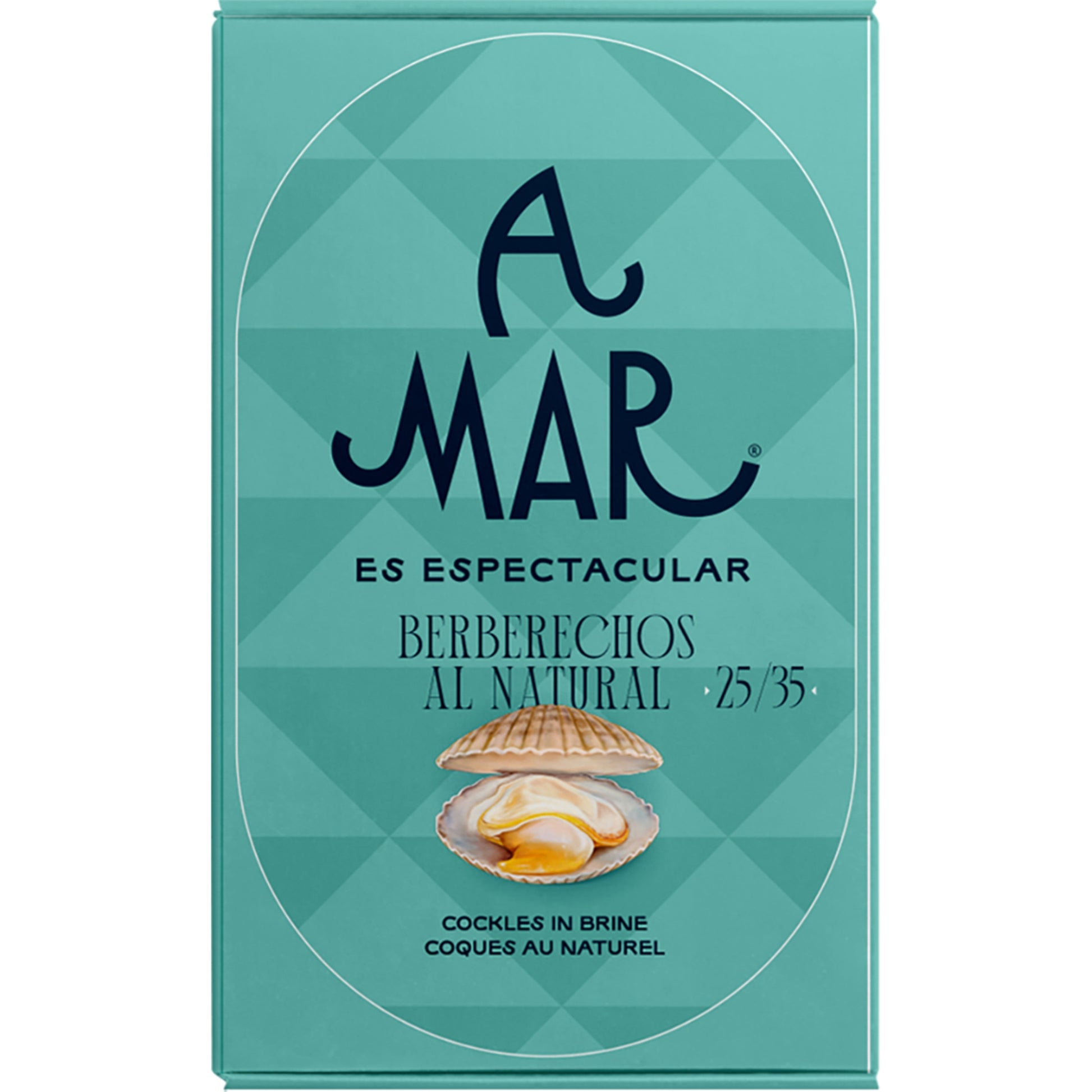 A Mar Espectacular Cockles – Natural Spanish Conserva 111g