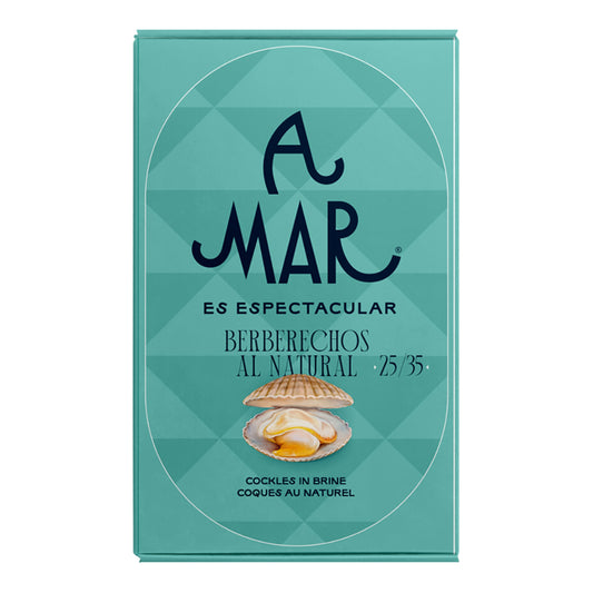 A Mar Espectacular Cockles – Natural Spanish Conserva 111g