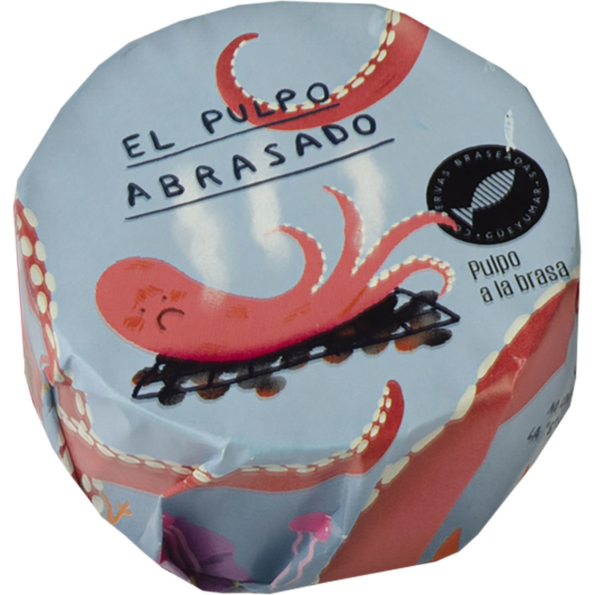 Güeyumar Grilled Octopus in Extra Virgin Olive Oil – Spanish Conserva 90g