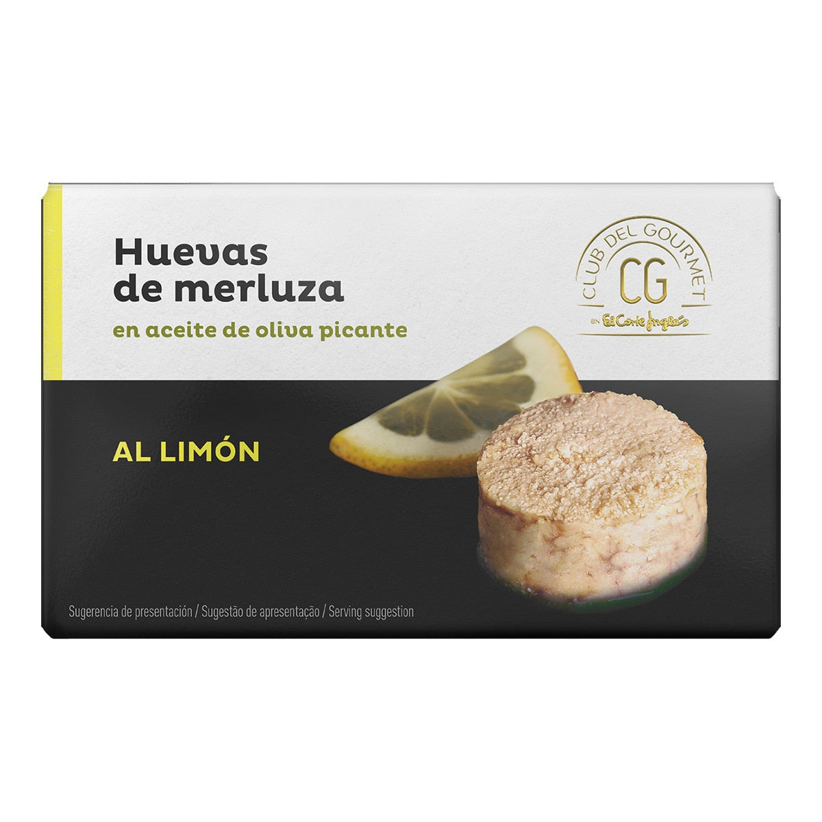 Club del Gourmet Hake Roe in Lemon Olive Oil – Spanish Delicacy 75g