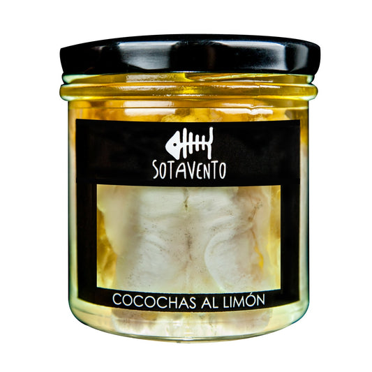 Sotavento Cod Cheeks in Lemon – Spanish Conserva 145g