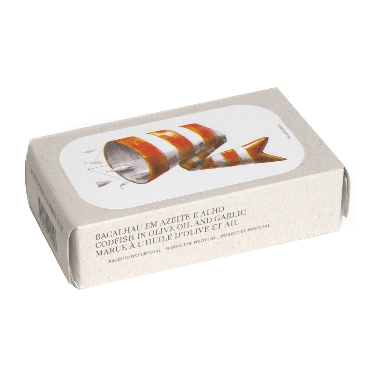 José Gourmet Bacalao in Olive Oil and Garlic – Spanish Canned Cod 150g