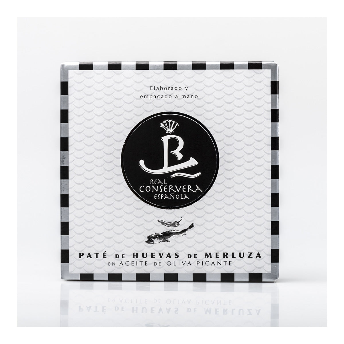 Real Conservera Española Hake Roe Pâté – Spicy Olive Oil 80g