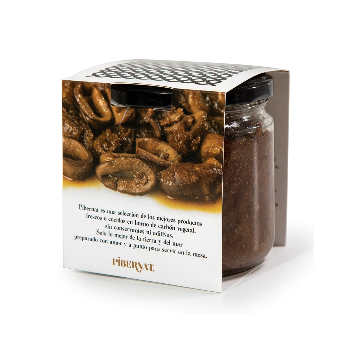Pibernat Squid with Butifarra – Artisanal Spanish Conserva 275g