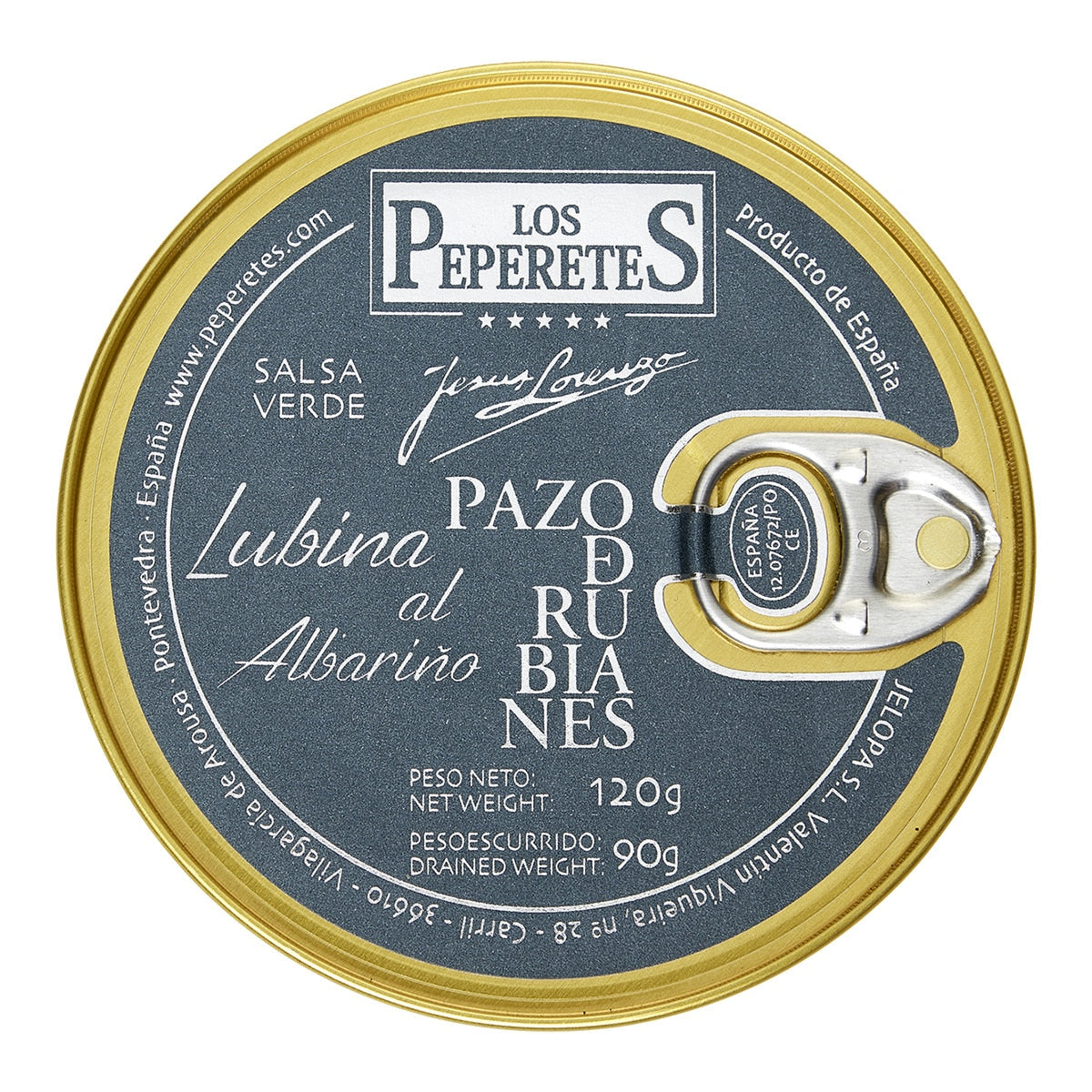 Pazo de Rubianes Sea Bass in Albariño Wine – Spanish Conserva 120g
