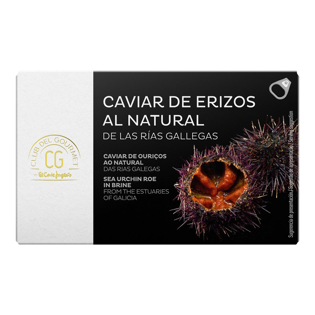 Club del Gourmet Sea Urchin Roe – Galician Rías Natural 95g