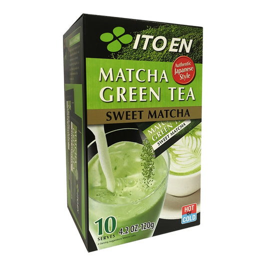Ito En Matcha Green Tea Powder – Sweetened Japanese Blend 12g
