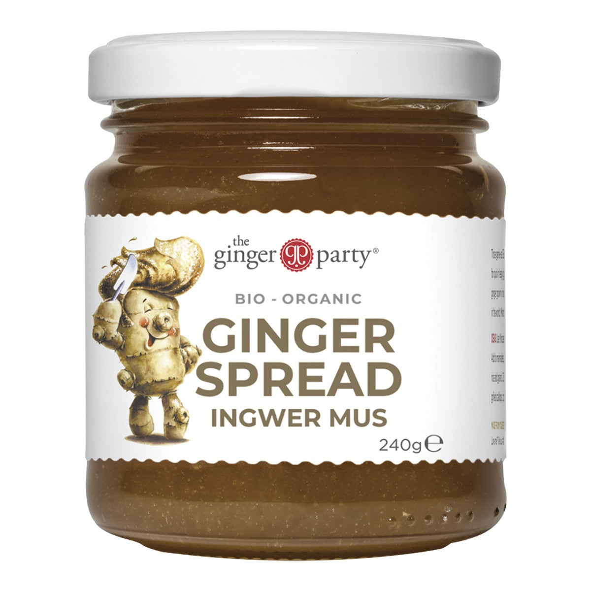 The Ginger People Organic Ginger Jam – Spiced Preserve 240g