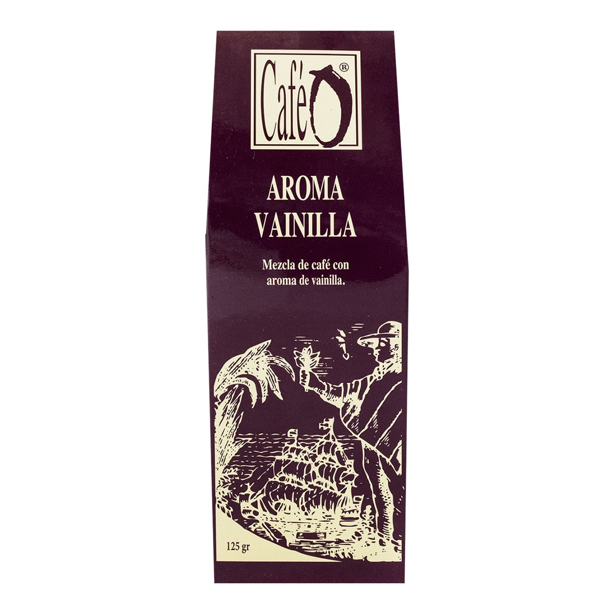 CaféO Ground Coffee with Vanilla – Spanish Blend 125g