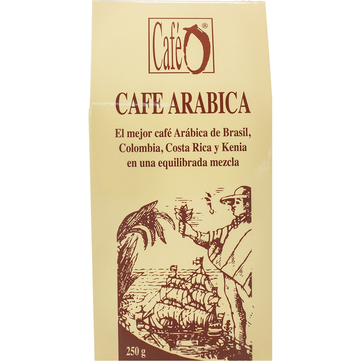 CaféO Arabica Ground Coffee – Spanish Roast 250g