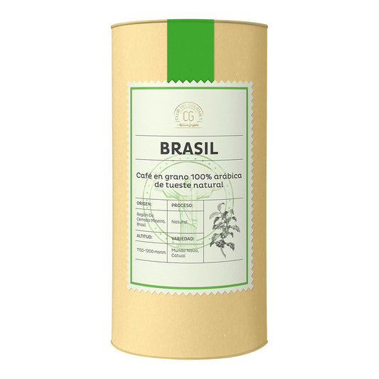 Club del Gourmet Brazilian Arabica Coffee Beans – Natural Roast 250g