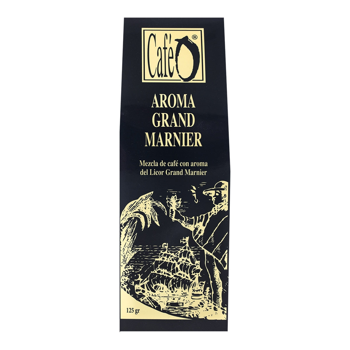 CaféO Gran Marnier Ground Coffee – Spanish Roast 125g