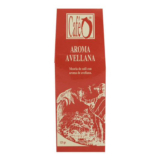 CaféO Hazelnut Ground Coffee – Spanish Blend 125g