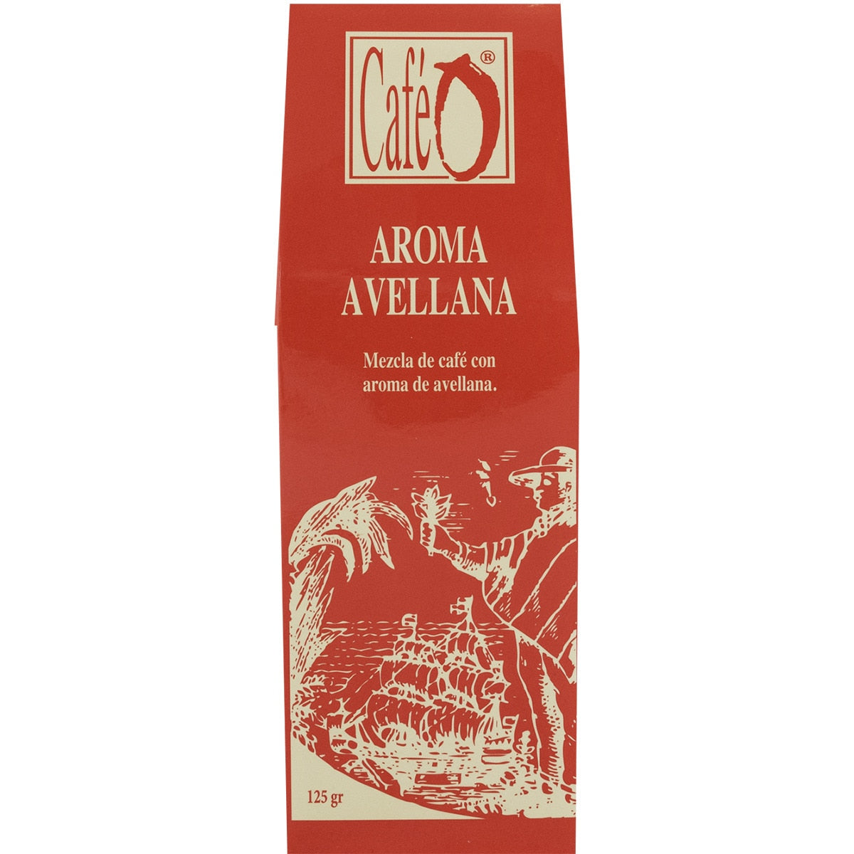 CaféO Hazelnut Ground Coffee – Spanish Blend 125g