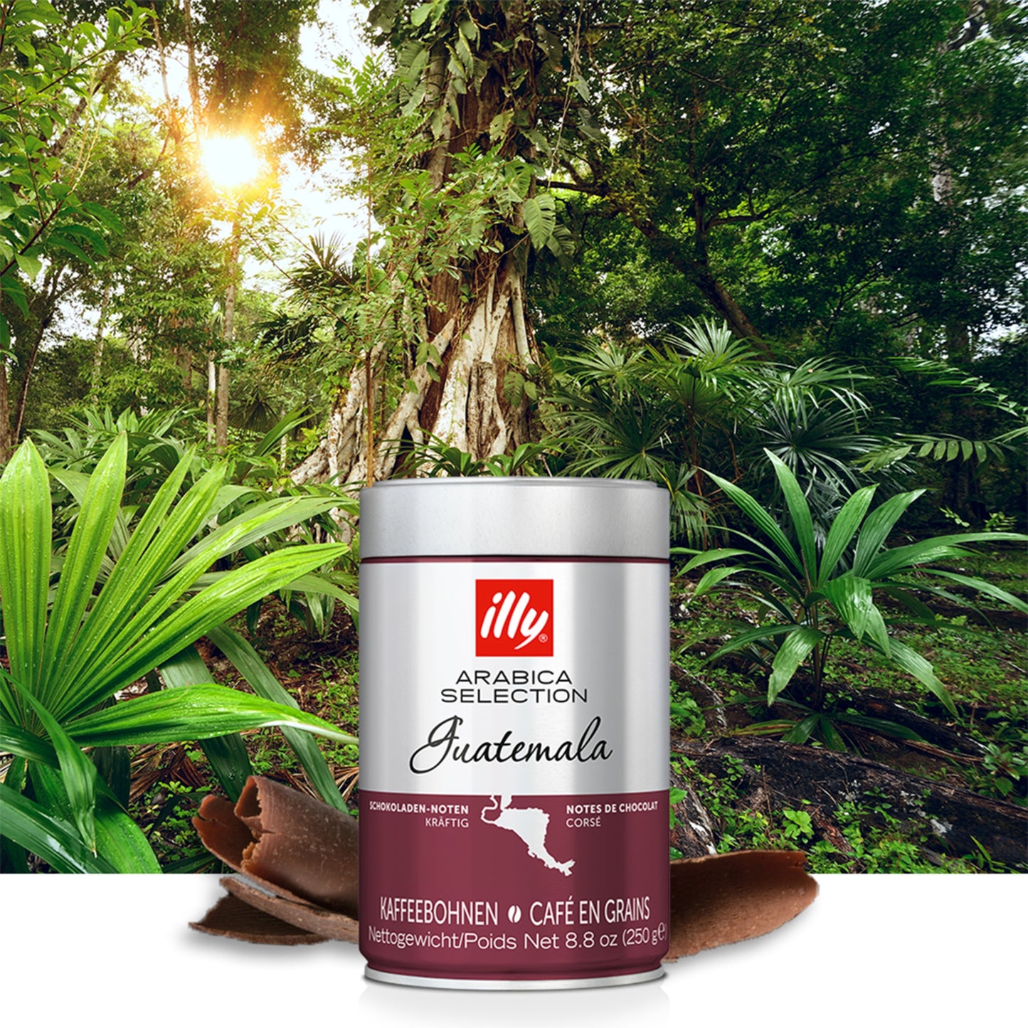 Illy Guatemala Selection – 100% Arabica Whole Bean Coffee 250g