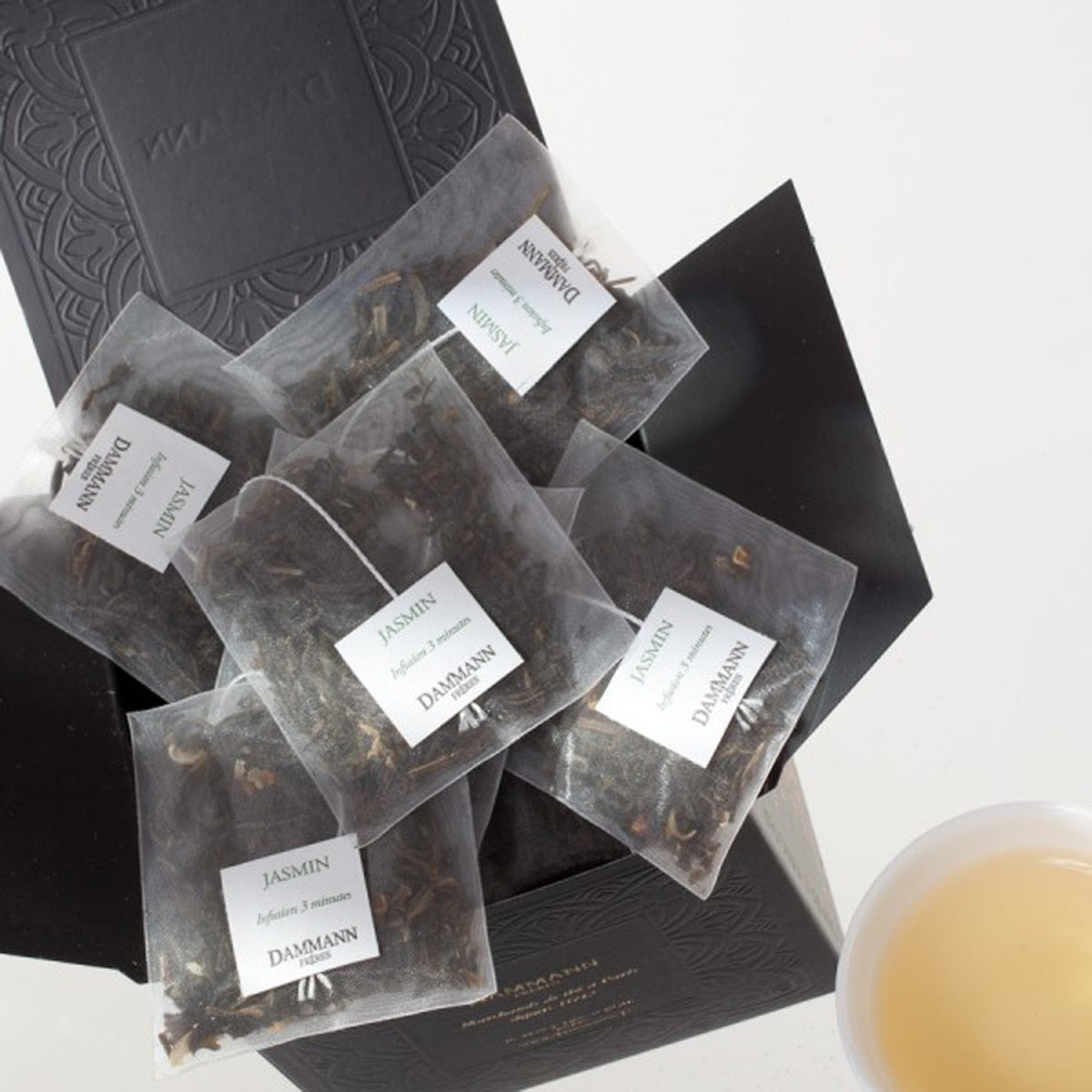 Dammann Frères Green Tea with Jasmine – 25 Tea Bags 50g