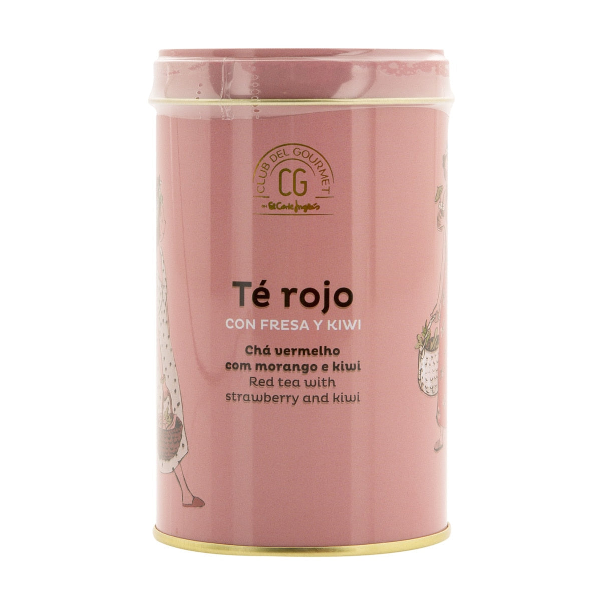 Club del Gourmet Red Tea with Strawberry & Kiwi – 100g