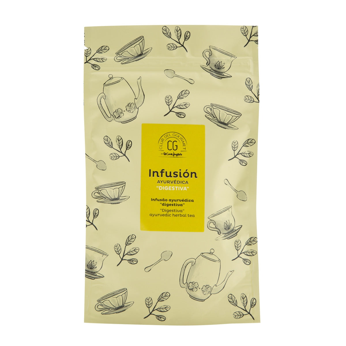 Club del Gourmet Ayurvedic Digestive Tea – Herbal Infusion 50g