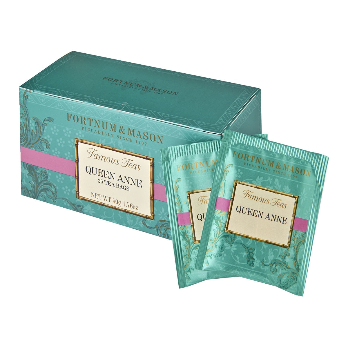 Fortnum & Mason Queen Anne Tea – Black Tea 25 Sachets 50g