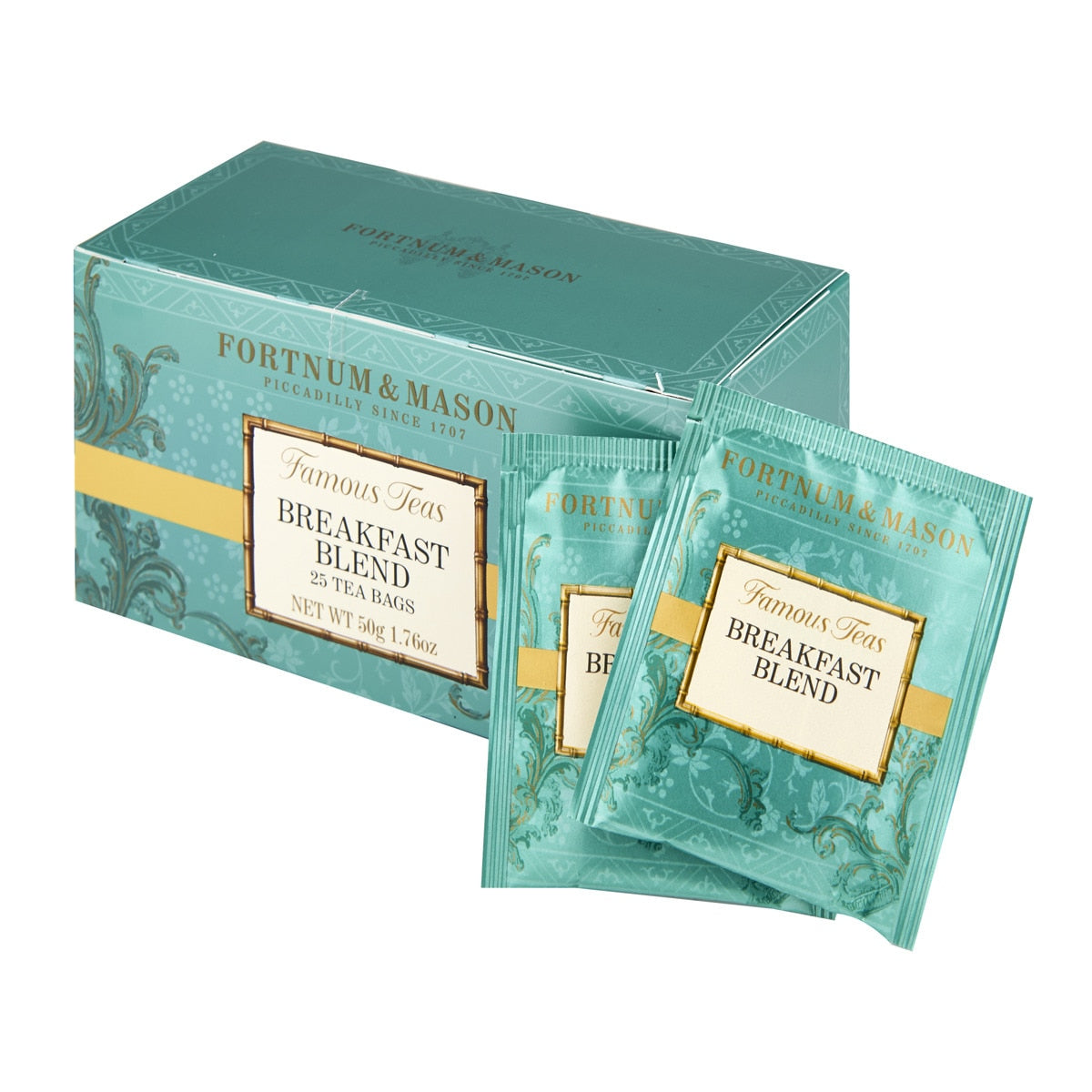 Fortnum & Mason Breakfast Blend Tea – 25 Teabags 50g