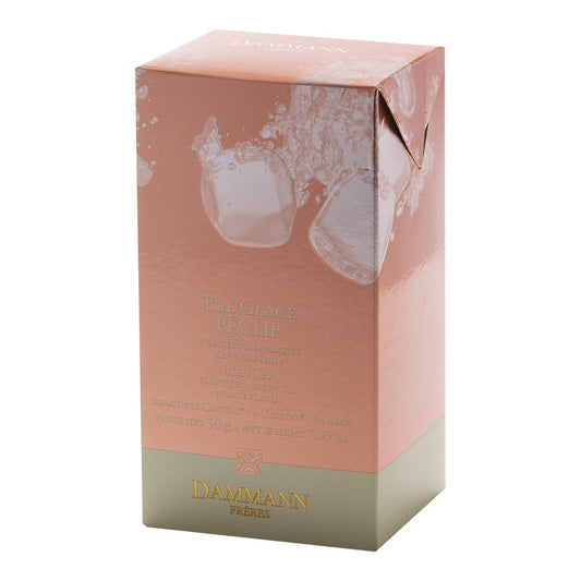 Dammann Frères Glacé Peach Tea – Iced Tea Sachets 36g