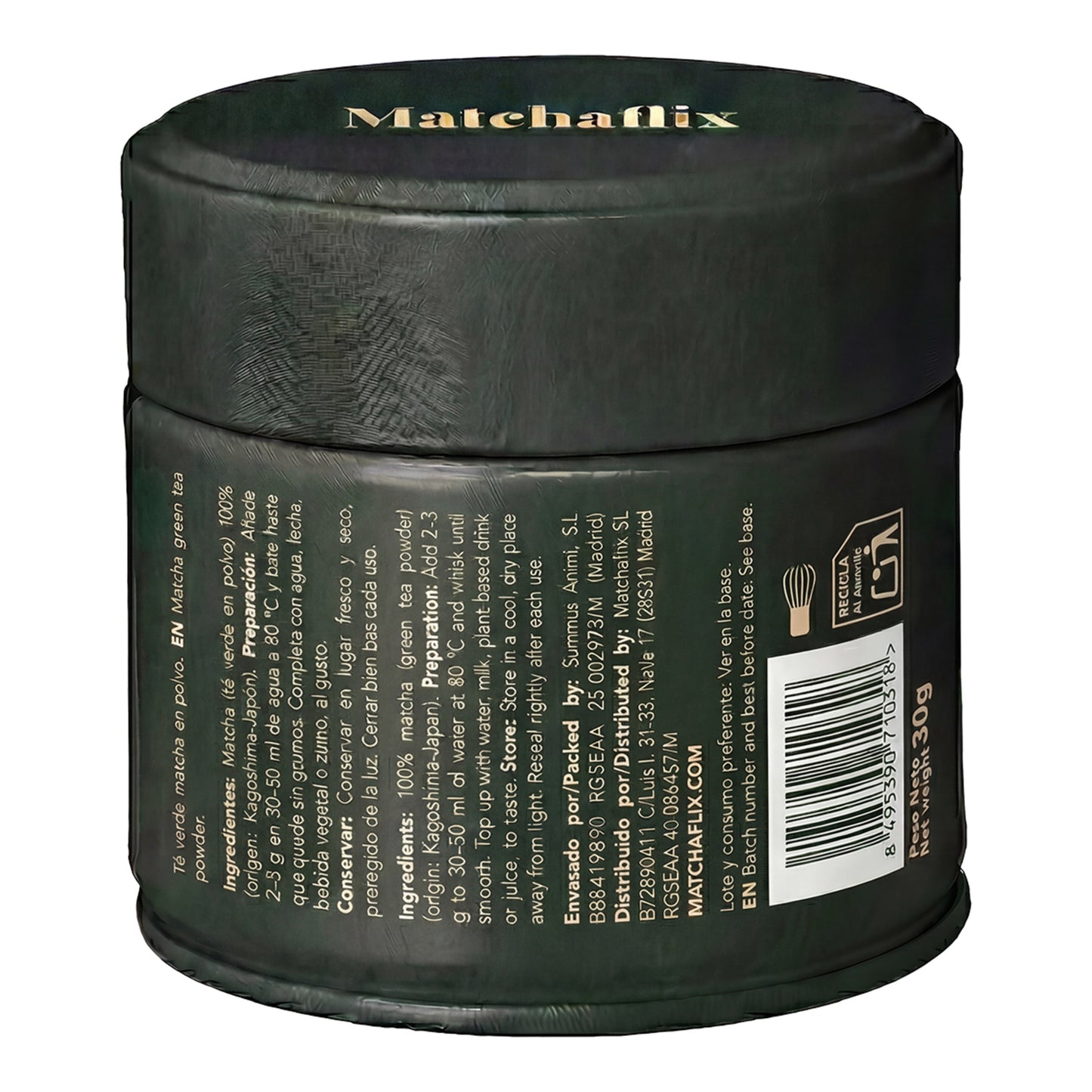 Matchaflix Ceremonial Matcha Tea – Japanese Grade 30g