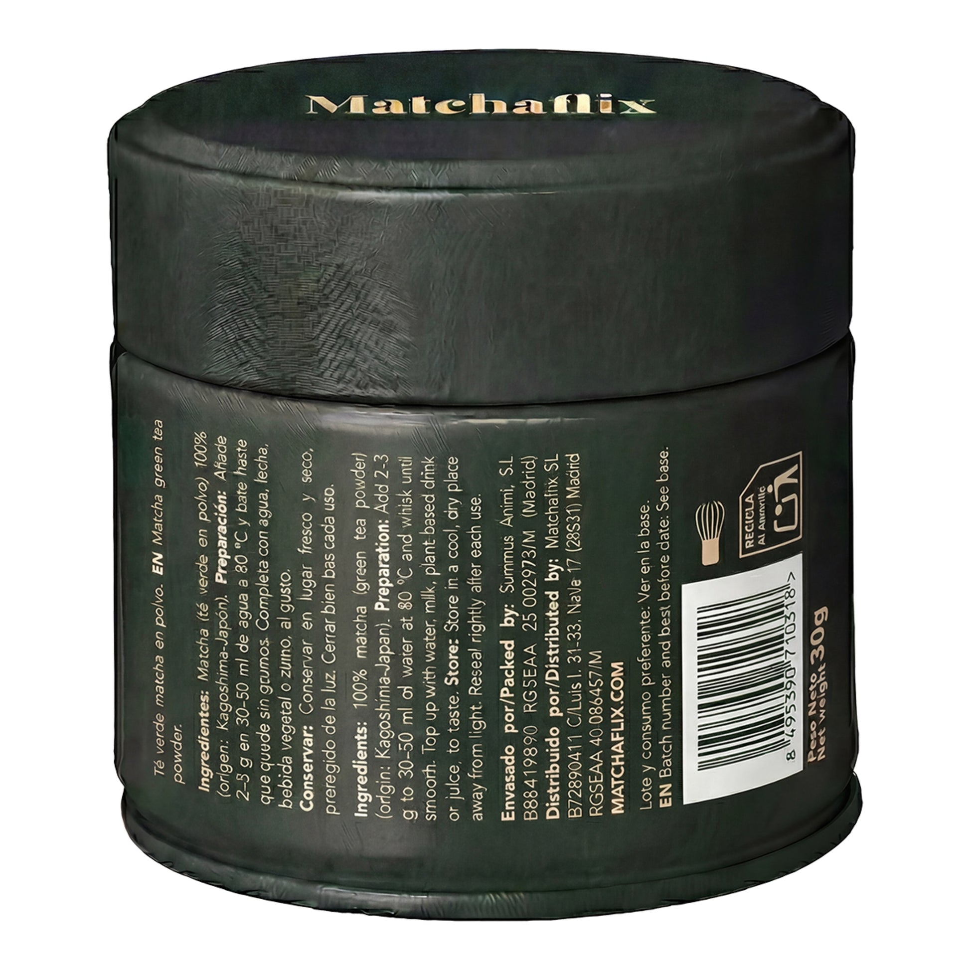 Matchaflix Ceremonial Matcha Tea – Japanese Grade 30g