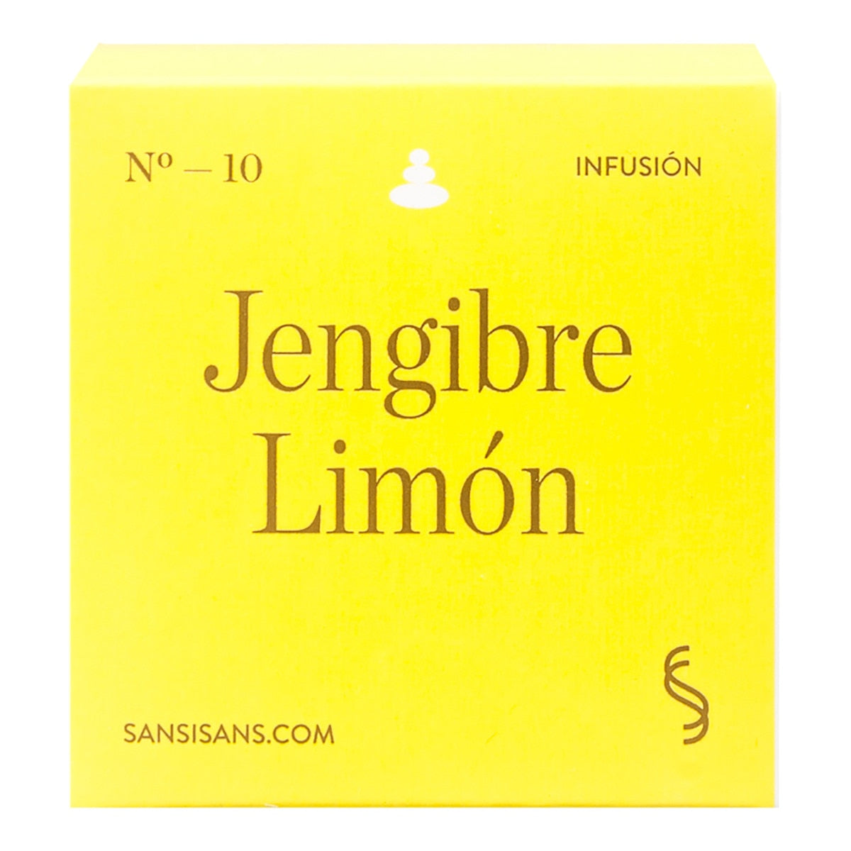 Sans & Sans Ginger Lemon Infusion – Spanish Herbal Tea 36g