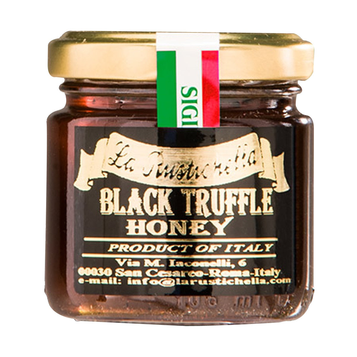 La Rustichella Italia Black Truffle Honey – Italian Infused Honey 140g