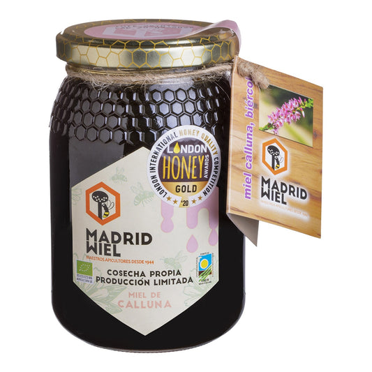 Madrid Miel Organic Calluna Honey – Spanish Raw Honey 500g