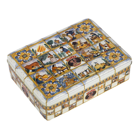 Trias Assorted Cookies – Spanish Mosaic Tin 300g