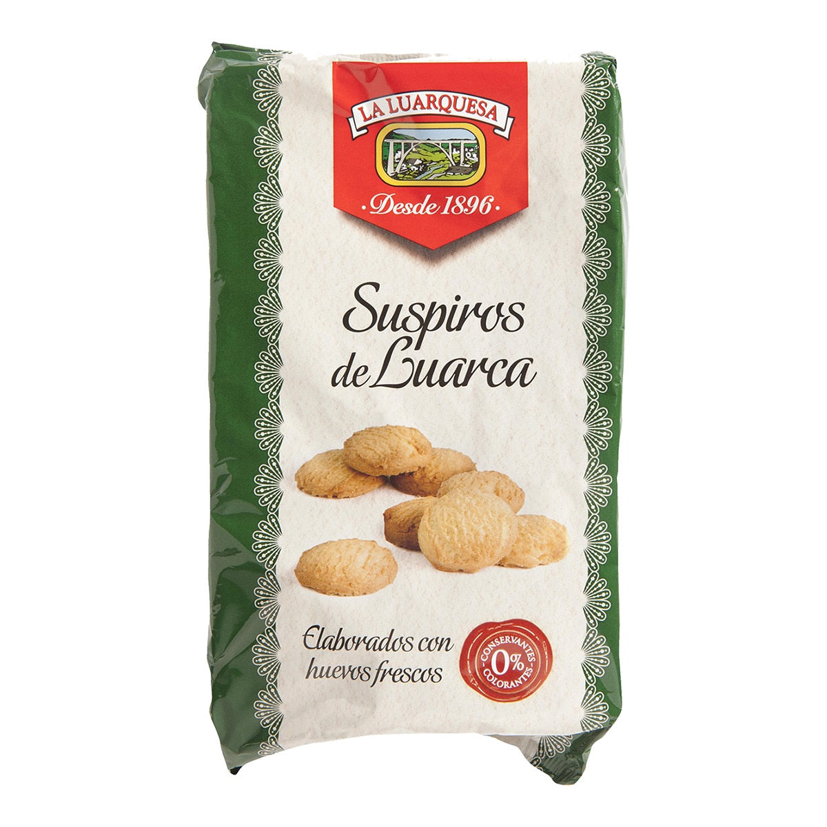 La Luarquesa Suspiros de Luarca – Traditional Spanish Shortbread Cookies 325g