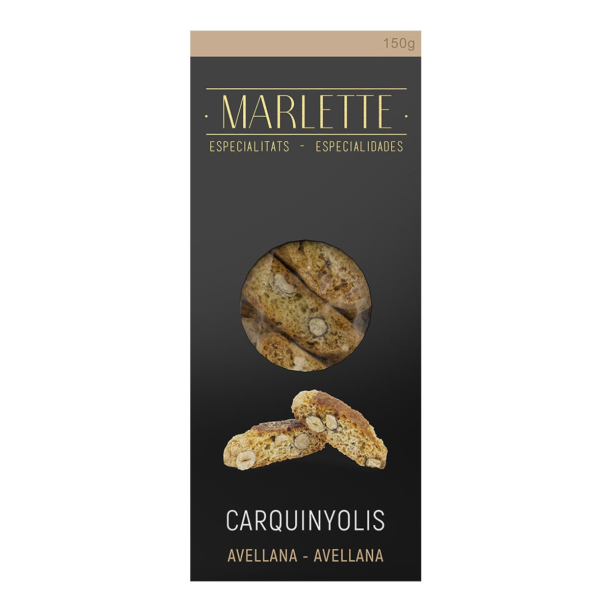 Marlette Carquiñolis de Avellana – Hazelnut Crisps 150g
