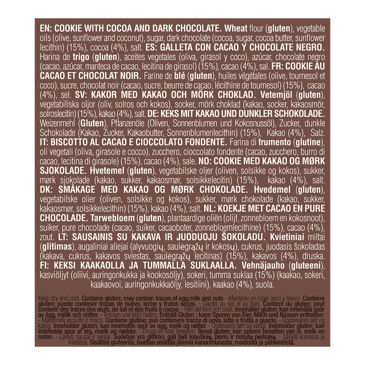 Lady Joseph Artisanal Cocoa & Chocolate Biscuits – Spanish Cookies 130g