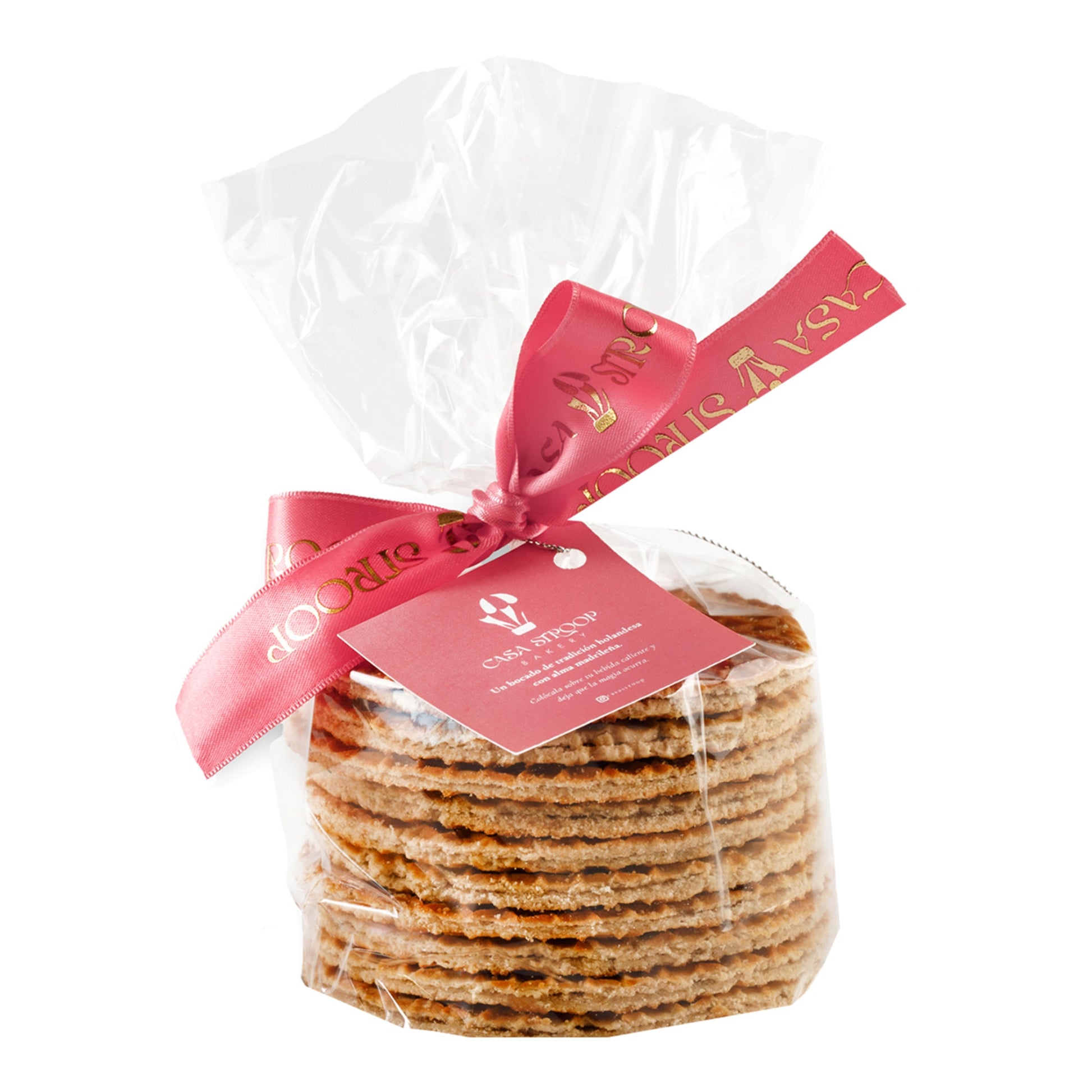 Casa Stroop Caramel Stroopwafels – Dutch-Style Waffle Cookies 450g