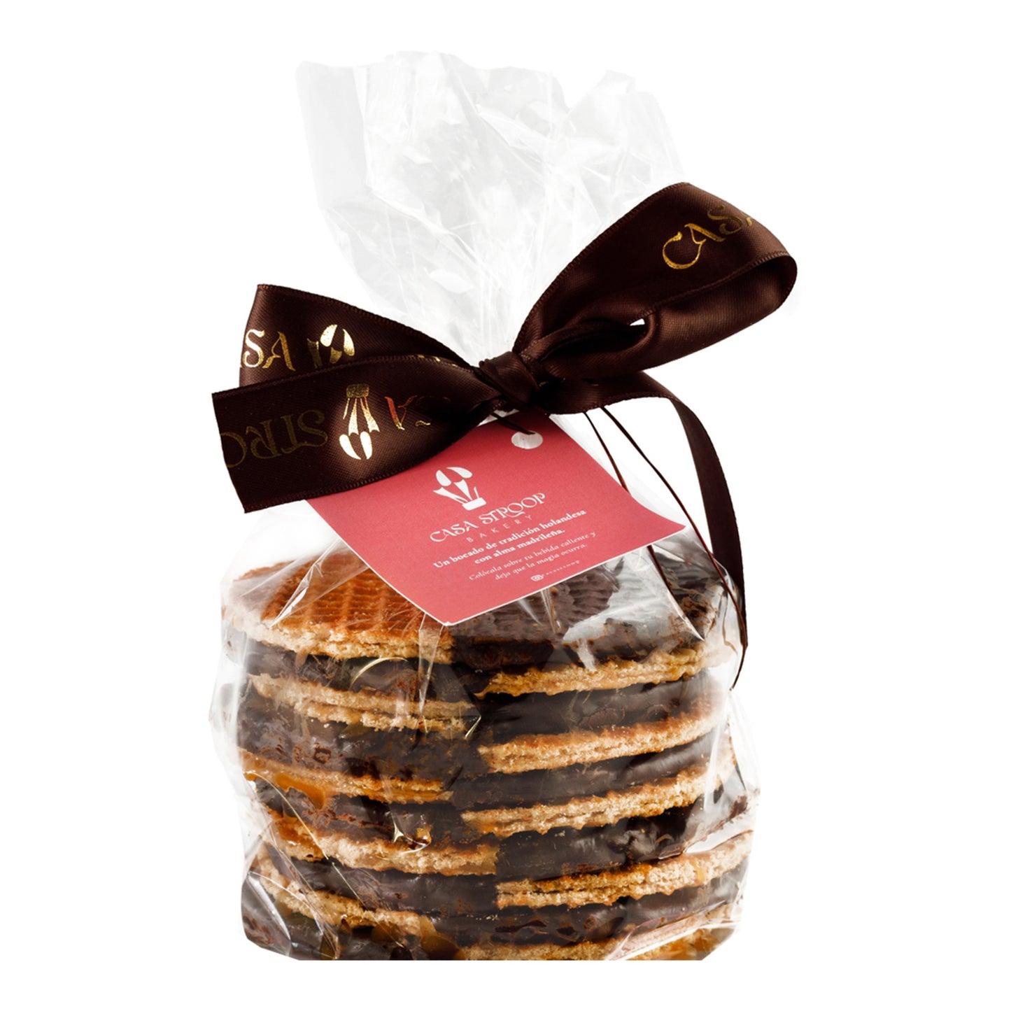 Casa Stroop Stroopwafels – Caramel & Chocolate Waffle Cookies 450g