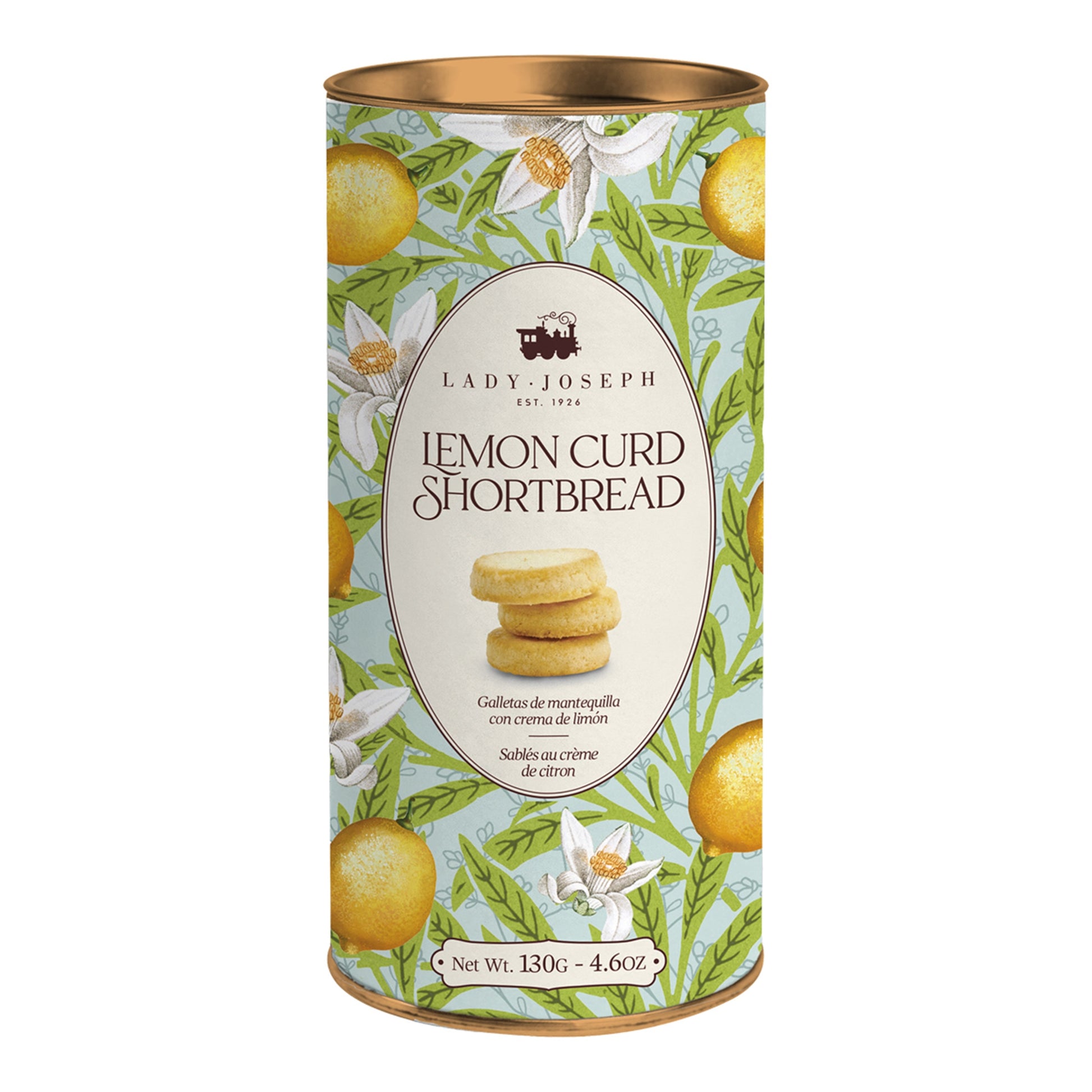 Lady Joseph Lemon Shortbread Butter Cookies – Spanish Biscuits 130g