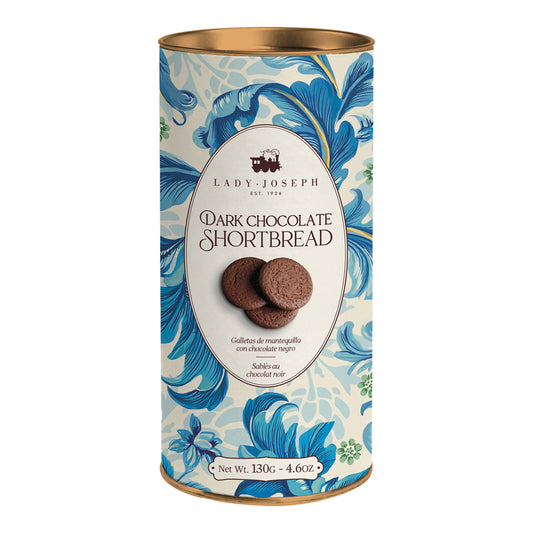 Lady Joseph Shortbread Biscuits – Dark Chocolate Butter Cookies 130g