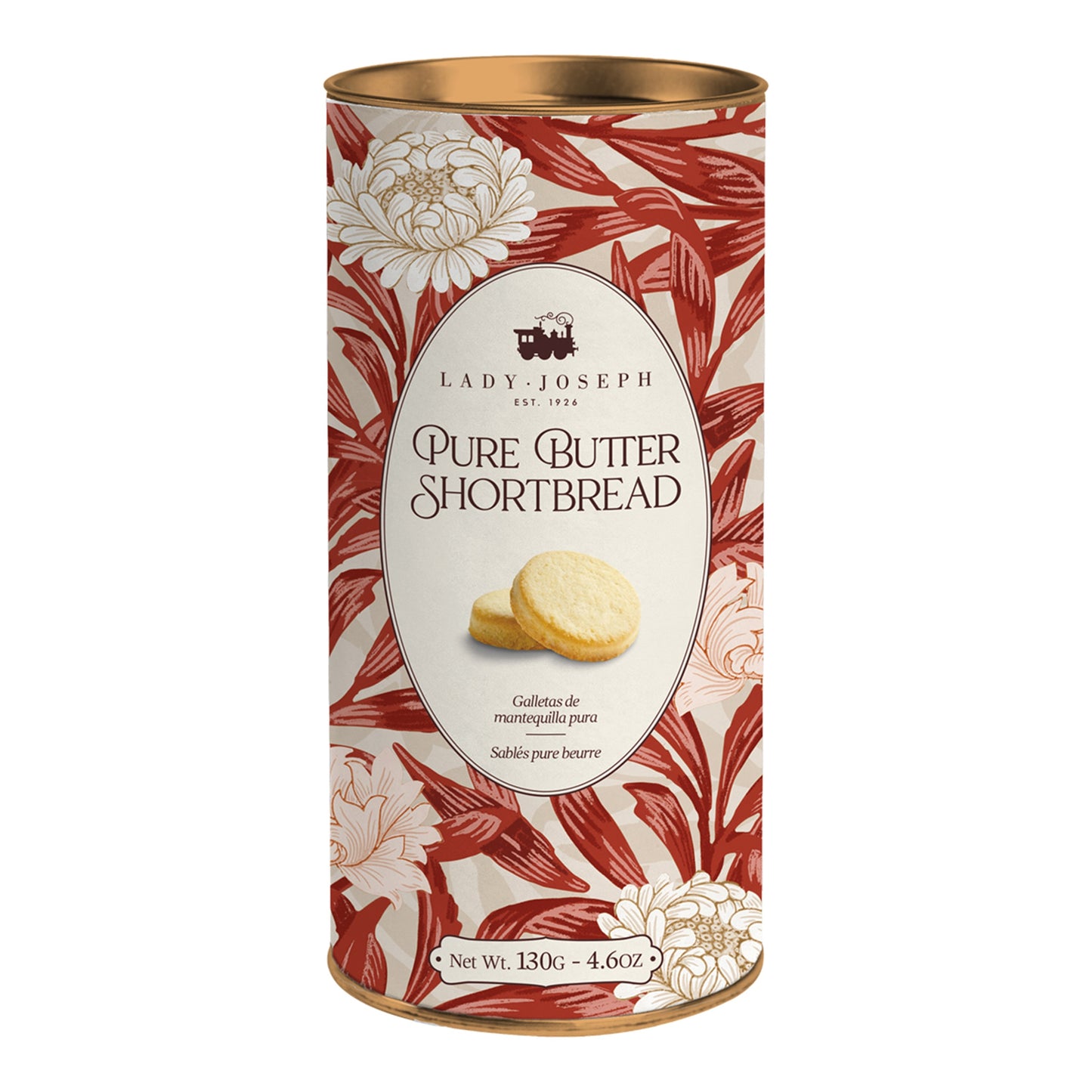 Lady Joseph Natural Shortbread Butter Cookies – Spanish Classic 130g