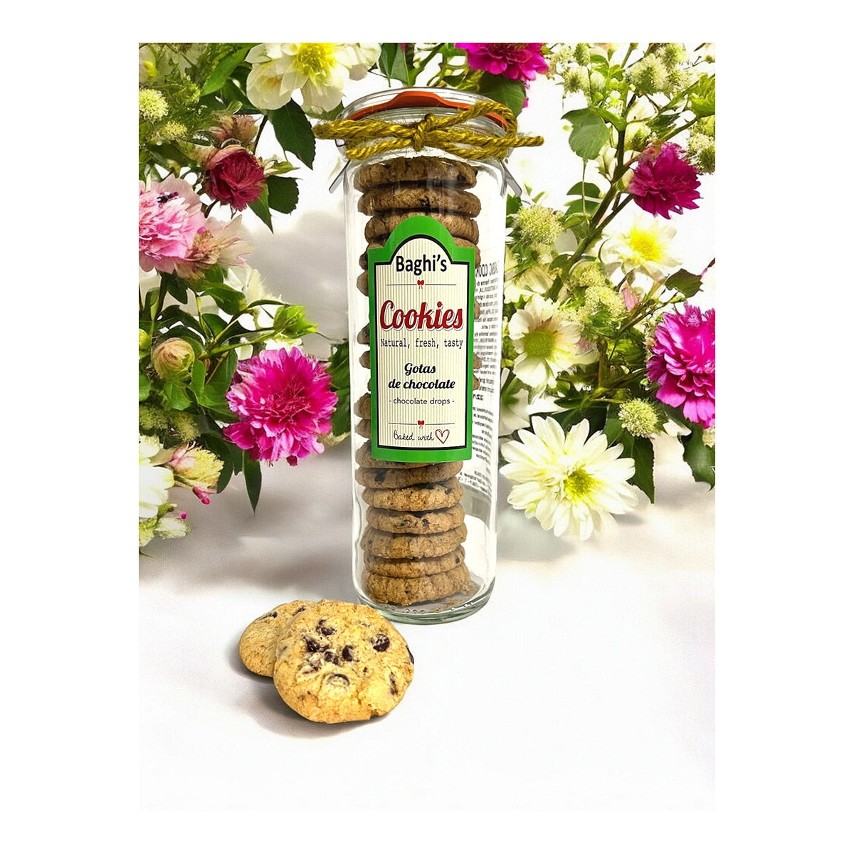 Baghi's Chocolate Chip Cookies – Crispy Spanish Biscuits 160g