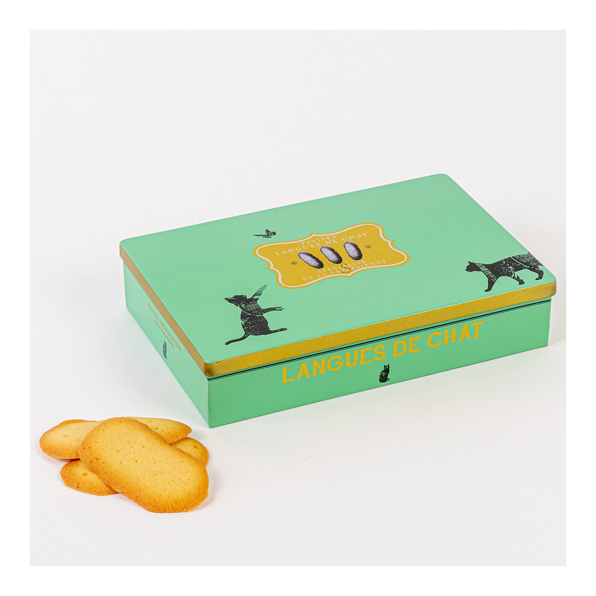 La Sablésienne Cat Tongue Cookies – French Butter Biscuits 160g