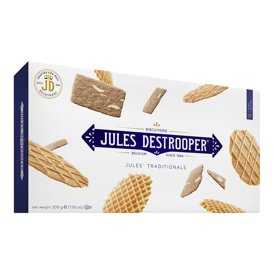 Jules Destrooper Traditional Belgian Butter Cookies – 200g