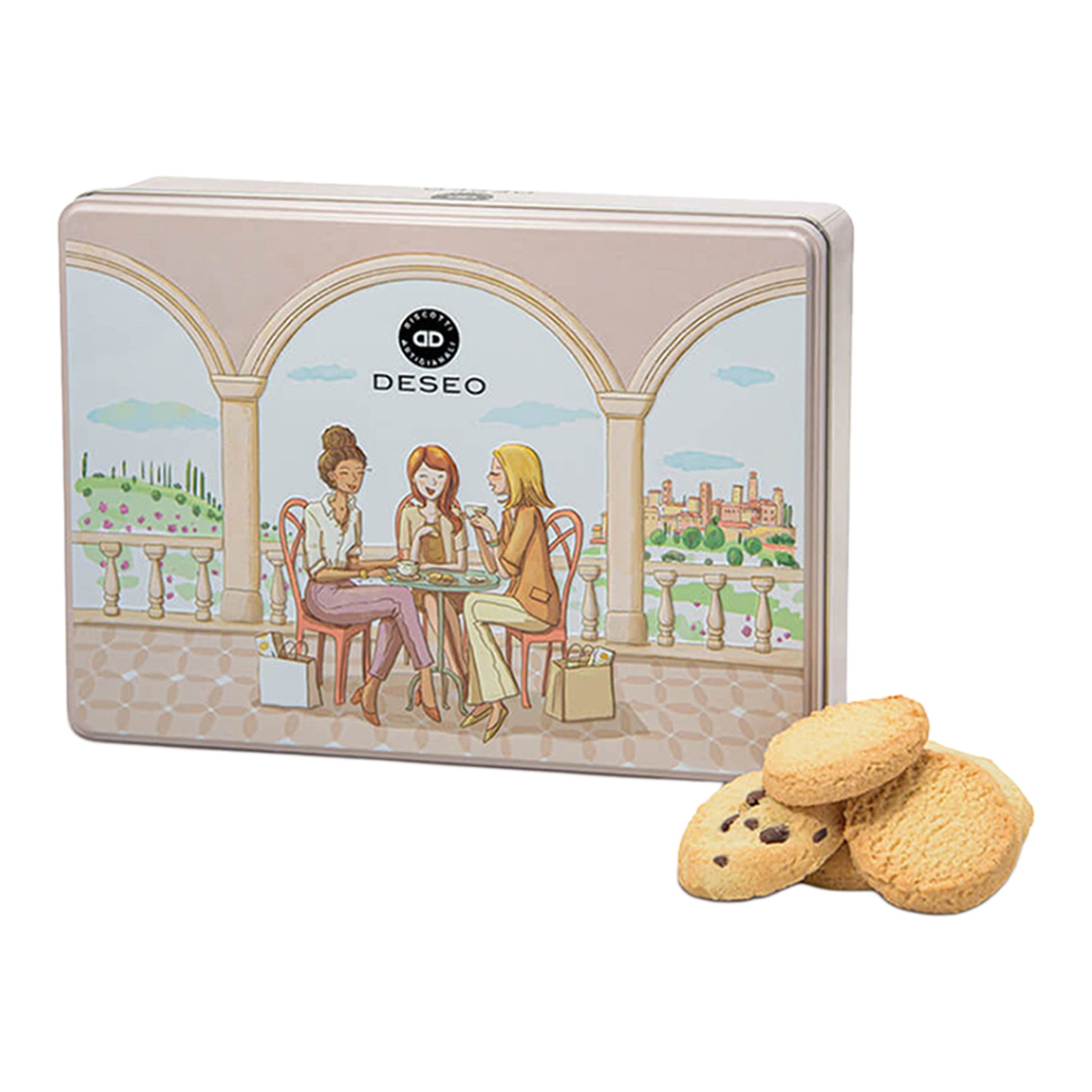 Deseo Butter Cookies with Chocolate Chips – Spanish Galletas 240g