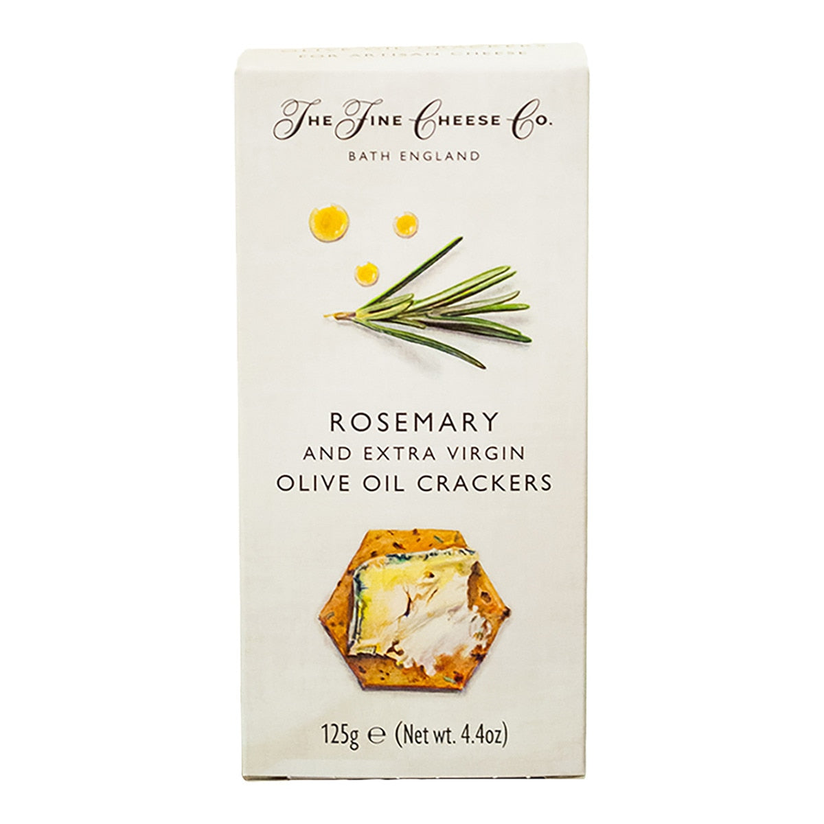 The Fine Cheese Co. Rosemary Crackers – Spanish Artisan Snack 150g