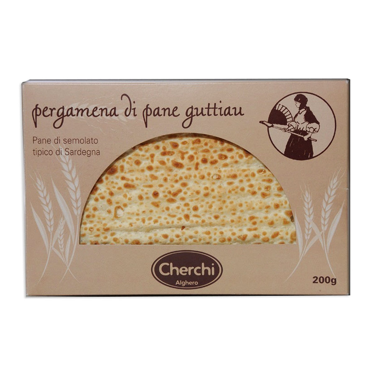 Cherchi Sardinian Semolina Bread – Pane Carasau 200g