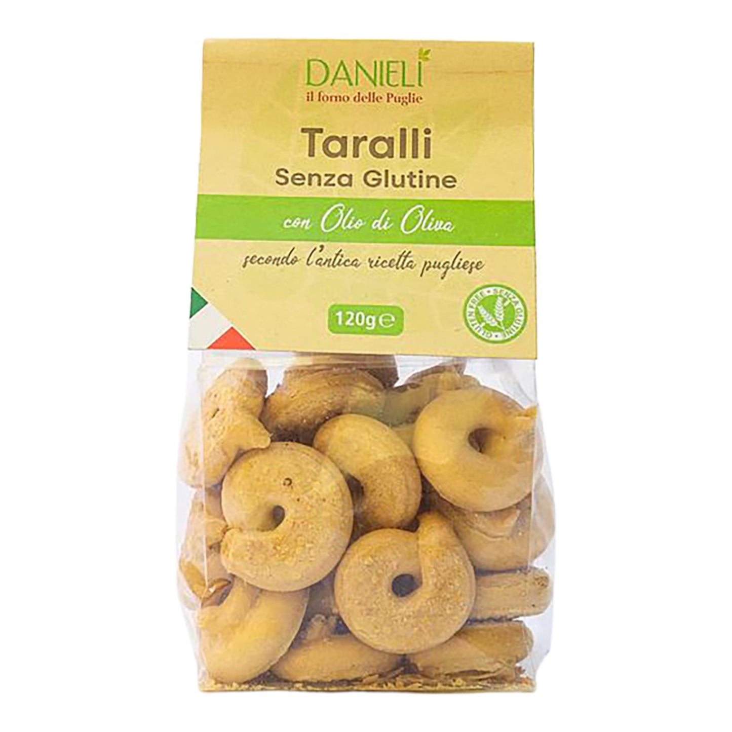 Danieli Tarallini – Gluten-Free Olive Oil Breadsticks 120g